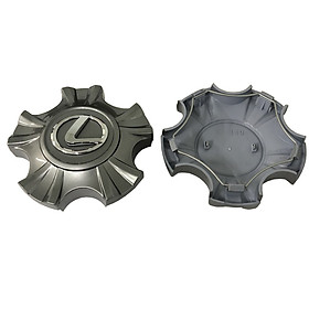 Logo chụp mâm, ốp lazang bánh xe ô tô LX460, LX470, LX570 - Mã: TY-119