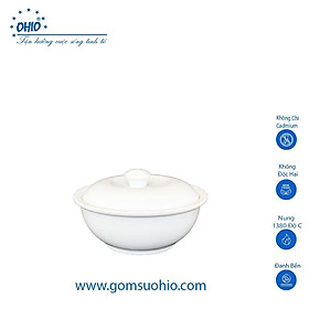 Mua Thố Sup Sứ Trắng OHIO
