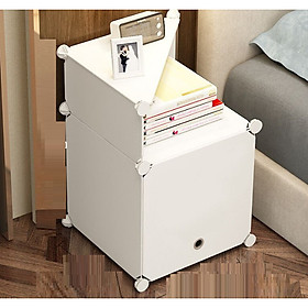 Mua Tủ đầu giường 2 ô (1 ô lớn  1 ô xéo) đa năng  sâu 37