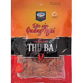 Bò Khô Thu Ba xé sợi 100 gram, đồ ăn vặt truyền thống
