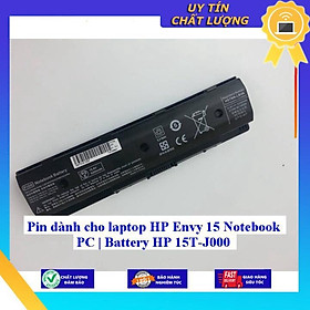 Pin dùng cho laptop HP Envy 15 Notebook PC | Battery HP 15T-J000 - Hàng Nhập Khẩu  MIBAT651