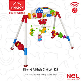 Kệ Chữ A Nhựa Chợ Lớn K2 - K3 - K4 - K5 - K6 - K7  Có nhạc  - K5
