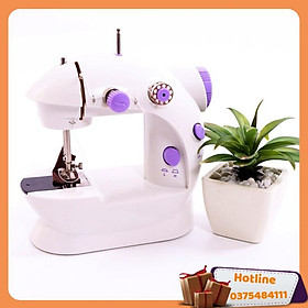 Mua Máy Khâu Mini Gia Đình Thế Hệ Mới Cắt Chỉ Bằng Đèn Led - Hàng Loại 1