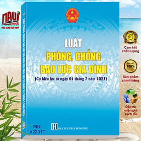 Sách Luật Phòng Chống Bạo Lực Gia Đình 2022 Có hiệu lực từ ngày 01 tháng