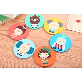 Combo 5 Miếng Lót Ly Hoạt Hình