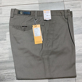 quần ngố thô kaki nam trung niên ngon bổ rẻ dáng thụng túi chéo