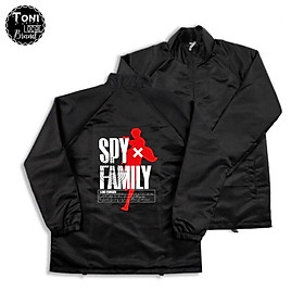 Áo Khoác Dù Local Brand SPY FAMILY Jacket Mero 2 lớp dày form rộng Unisex cổ bẻ (D320L - Kèm Video Ảnh Thật)