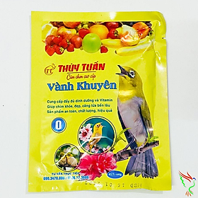 Cám chim vành khuyên Thúy Tuấn số 0 cao cấp 100 - 200gram - Cám khuyên Thúy Tuấn cao cấp giá rẻ