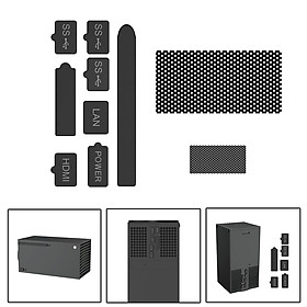 Dust Plug Silicone Dust Proof Cover Dustproof Case Kits for Xbox Series X Console Accessories