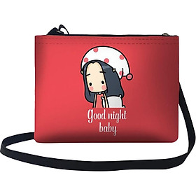 Túi đeo chéo Cô bé goodnight baby TUCP105
