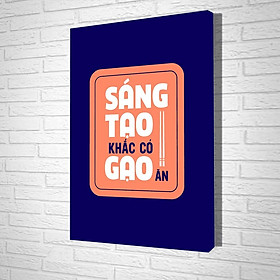 Tranh Treo Tường Sáng Tạo Khắc Có Gạo Ăn
