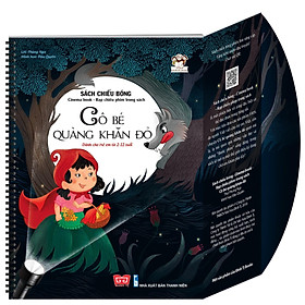 Sách tương tác - sách chiếu bóng - cinema book - rạp chiếu phim trong sách - cô bé quàng khăn đỏ