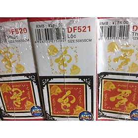Mua Ttanh đính đá Phúc Lộc Thọ (DF520-521-522)50x50x3 chưa đính