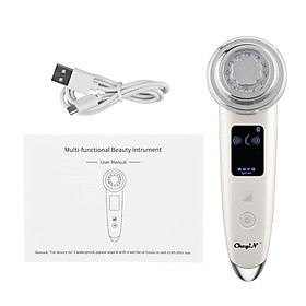 Máy Mát Xa Mặt CkeyiN MR554 RF EMS Chăm Sóc Da Dành Cho Nữ