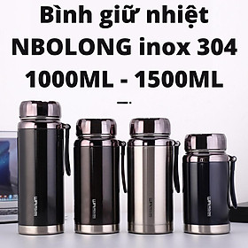 Bình giữ nhiệt 1500ml, bình nước giữ nhiệt inox 304 cao cấp