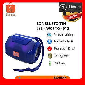Mua Loa bluetooth A005 TG-162 bluetooth 4 0 đèn led 7 màu 2 loa bass cực căng (PD6382)