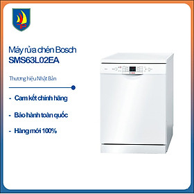 MÁY RỬA CHÉN BOSCH HMH.SMS63L02EA - Hàng chính hãng