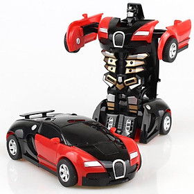 Robot biến hình Ô tô đồ chơi điều khiển từ xa Robot ô tô Robot biến hình ô tô trẻ em