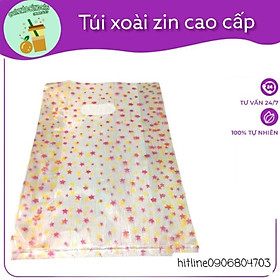 Mua Túi xoài zin PE in hình nhiều kích cỡ màu sắc hàng loại 1 cao cấp chịu lực tốt dùng gói hàng