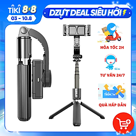 Mua Gậy tự sướng chống rung L08 kiểu gimbal tripod dùng cho điện thoại  selfie chụp ảnh bằng remote Bluetooth 4.0 - Hàng chính hãng
