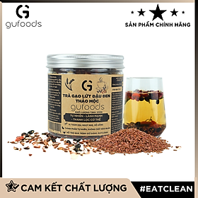 Trà gạo lứt đậu đen thanh nhiệt GUfoods - Tự nhiên, Healthy, Thanh lọc cơ thể, Mát gan, Cải thiện giấc ngủ, Đa dạng hương vị