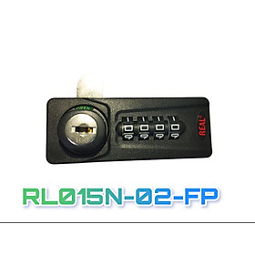 Khóa tủ mật mã REAL 4 số bằng nhựa ABS dùng cho tủ gỗ/ sắt từ 0.6~20mm RL015N hướng ngang mở phải