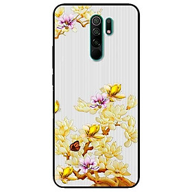 Ốp lưng dành cho Xiaomi Redmi 9 - Redmi 9A - mẫu Tiểu Cảnh Vàng