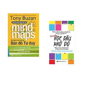Combo 2 cuốn sách: Tony Buzan - Nền Tảng & Ứng Dụng Của Bản Đồ Tư Duy + Bí Quyết Học Đâu Nhớ Đó