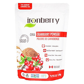 Hình ảnh Bột nam việt quất nguyên chất - IRONBERRY Cranberry powder 100gr