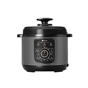 Nồi áp suất cơ Elmich 5L PCE-8792, công suất lớn 1000W, dung tích 5L - Hàng chính hãng