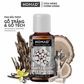Tinh Dầu Thơm Nomad Premium Fragrance Oil - Whitewood & Teakwood