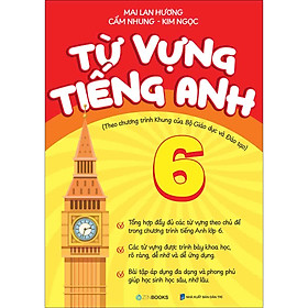 Hình ảnh Từ Vựng Tiếng Anh 6 (Theo Chương Trình Khung Của BGD & Đạo Tạo)