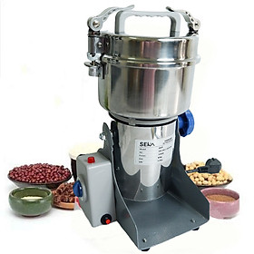 Máy Xay Bột Khô Đa Năng Seka SKM90 (SK200) Xay 800g Xoay 90 Độ, Xay Mọi Thực Phẩm - Hàng Chính Hãng