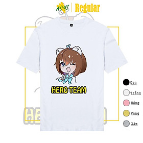 ÁO THUN UNISEX SIMMY HERO TEAM PHÔNG NAM NỮ GIA ĐÌNH CẶP ĐÔI CÓ SIZE TRẺ EM AOMIVN