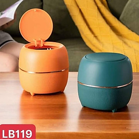 Mua THÙNG RÁC MINI ĐỂ BÀN CÓ NẮP BẬT SIÊU TIỆN DỤNG