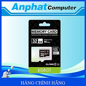 Thẻ nhớ MicroSD ROBOT SD 32GB – Hàng Chính Hãng