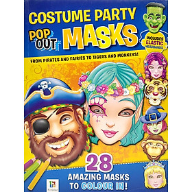 Costume Party Pop Out Masks