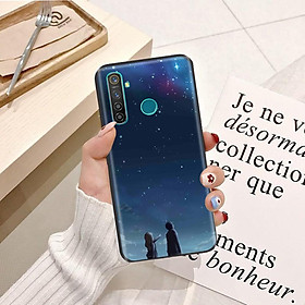 Ốp lưng dành cho điện thoại Oppo Realme 5i Viền dẻo TPU hình Tình Yêu Đôi Lứa