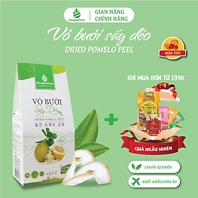 Vỏ bưởi sấy dẻo Nonglamfood hộp 145g | Ăn vặt tốt cho sức khỏe | Healthy Snack | Ăn vặt văn phòng | Trái cây sấy dẻo dinh dưỡng ăn liền | Ăn vặt giảm cân & giữ dáng, đẹp da