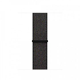 Dây Đeo Cho Apple Watch Nylon Sport Loop Màu Đen