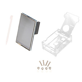 3.5 Inch TFT Touch Screen with Protective Case Touch Pen for Raspberry pi 3
