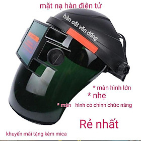 Mua mặt nạ hàn nhựa trong màng hình lớn có chỉnh