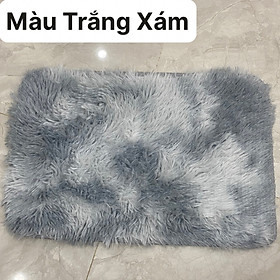 Mua Thảm Lông Loang Siêu Mềm Mượt Cao Cấp   Thảm Lau Chùi Chân Giá Rẻ