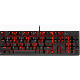 Bàn phím Corsair K60 PRO-Mx VIOLA-Red LED - Hàng chính hãng