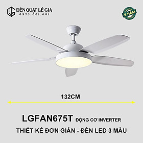 Mua Quạt Trần Đèn LGFAN675T | Quạt Trần DC