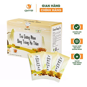 Trà dưỡng nhan đông trùng hạ thảo - Hộp 150g 10g x 15 túi