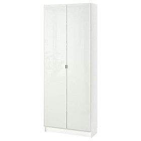 Mua JELLY  Kệ sách 6 tầng 2 cánh cửa trắng neo tường  Phong cách Bắc Âu  70x30x202cm