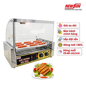Mua Máy nướng xúc xích 7 thanh kính cong NEWSUN - Bảo hành 12 tháng  Năng suất cao   tiết kiệm điện năng - Hàng chính hãng