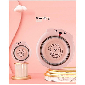 Mua Chậu gấp gọn thông minh - Chậu gấp gọn rửa mặt thông minh hình chó cún