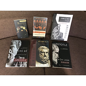 Bộ 6 cuốn ARISTOTLE triết học kinh điển: Siêu hình học + Luân lý học + Biện luận + Chủ đề + Bàn về linh hồn + Lý tưởng giáo dục Hy Lạp cổ đại (Bộ Sách Thế Giới Quan Của Aristotle)